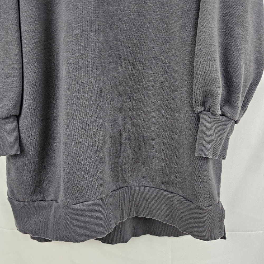 Sweaty Betty Women's One & Done Sweatshirt Dress with Pockets Gray Size 8 - 10 - Picture 4 of 8